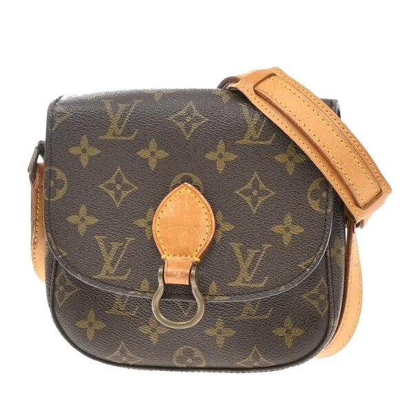 Louis Vuitton Handbags - LOUIS VUITTON Mini Saint Cloud Shoulder Bag Monogram Leather BN M51244 35KP298